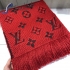 LOUIS VUITTON Wool Silk Logomania Scarf Lvs44465